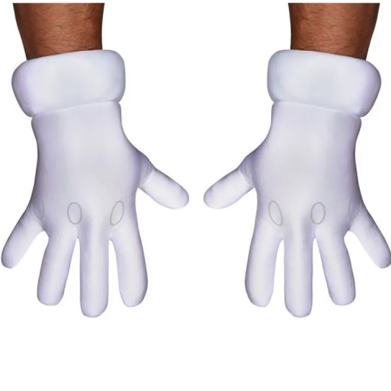 Adults Nintendo Super Mario Brothers Costume Gloves