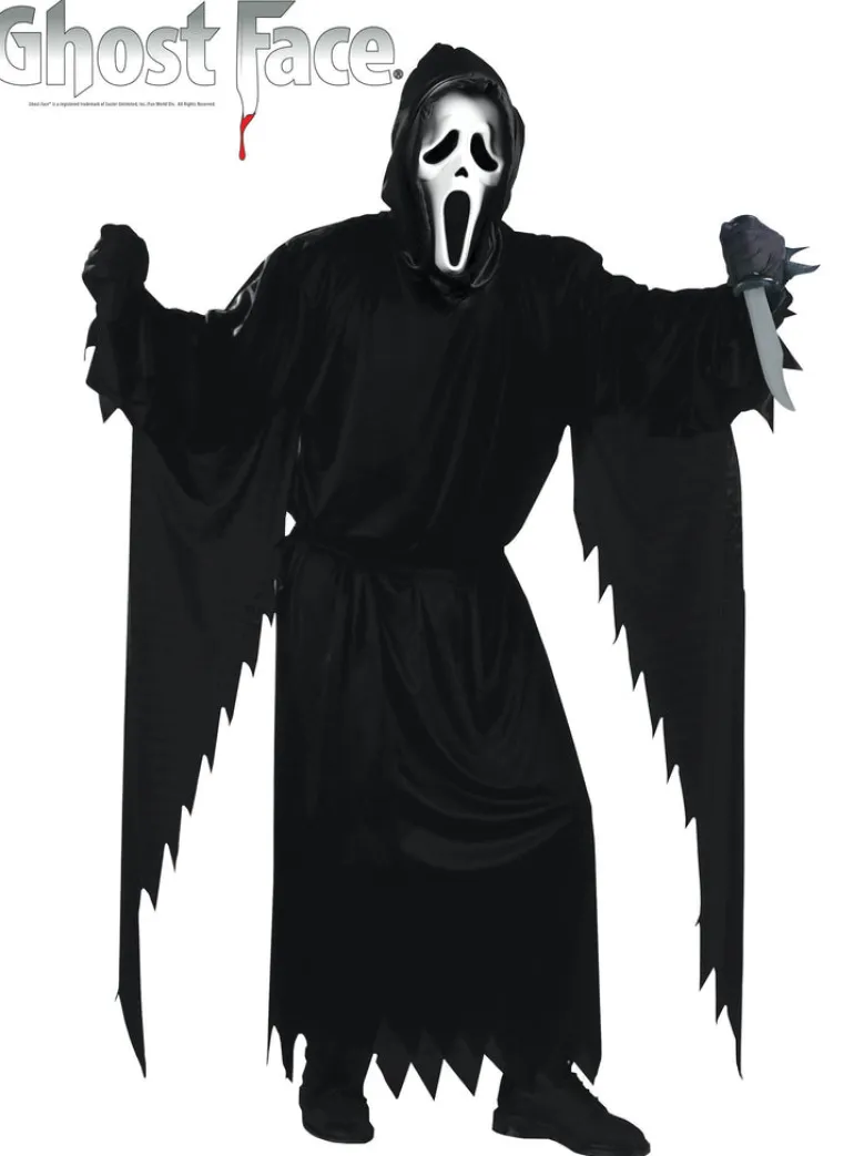 Adults Scream Ghost Face Costume