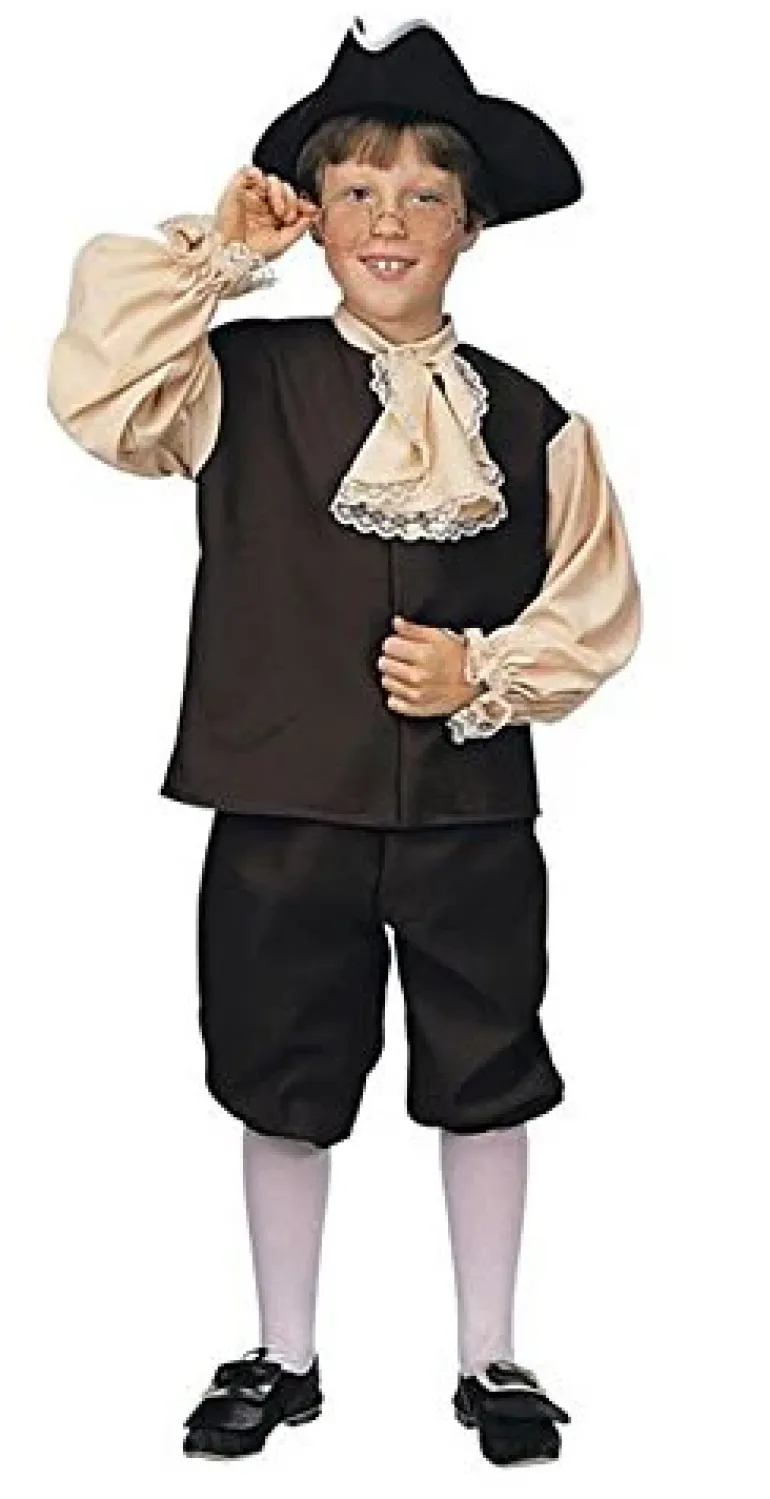 Boys Colonial Boy Costume
