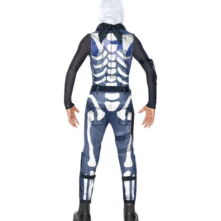 Boys Fortnite Skull Trooper Costume
