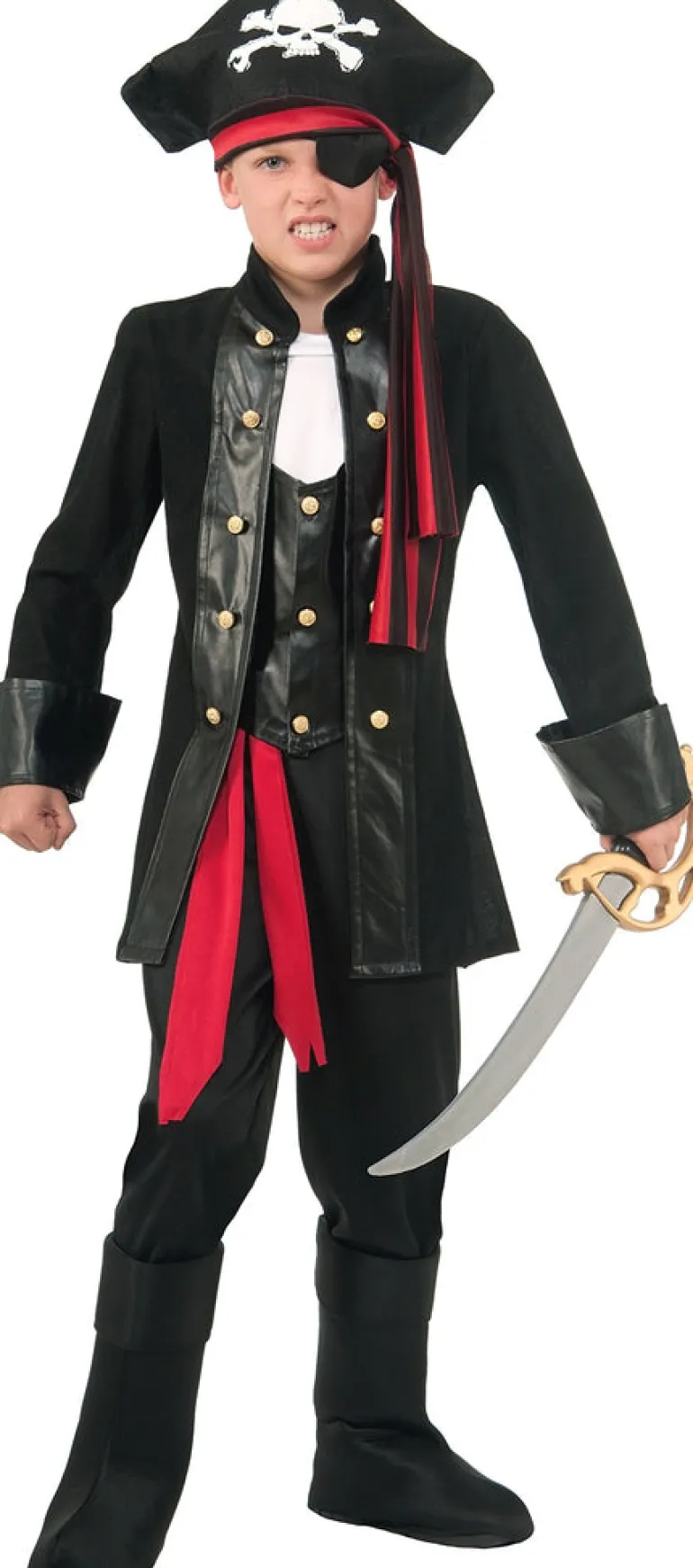 Boys Seven Seas Pirate Costume