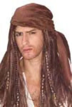 Caribbean Pirate Wig