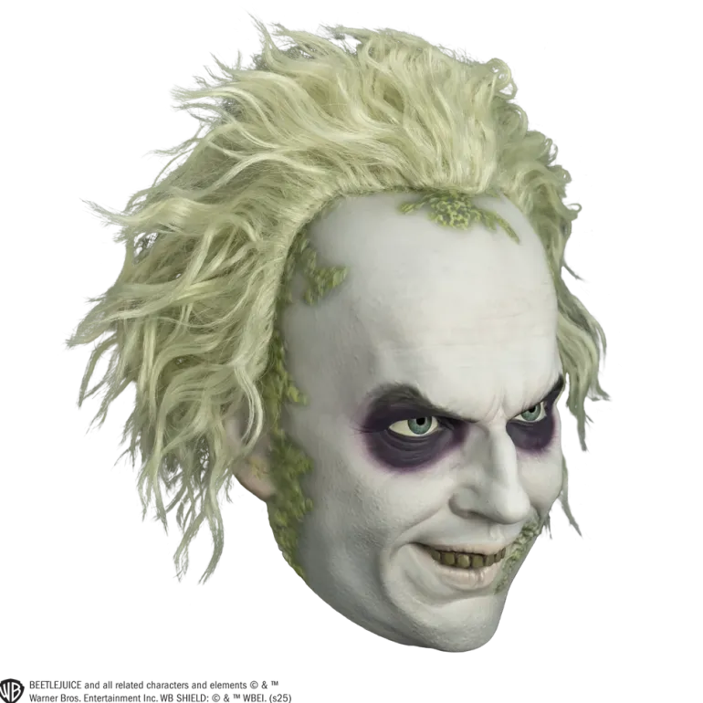Deluxe Beetlejuice Injection Costume Mask
