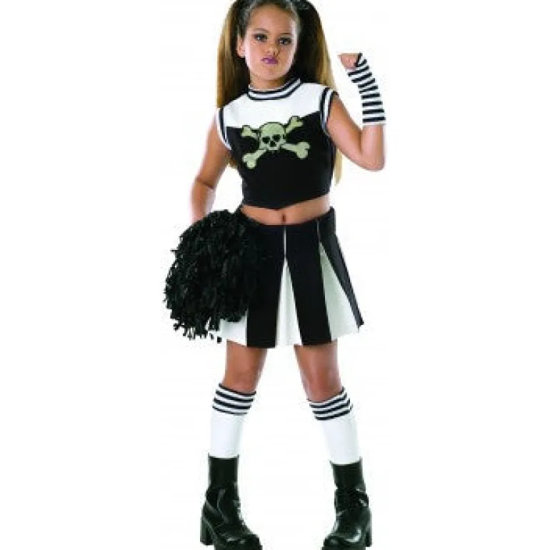 Girls Bad Spirit Cheerleader Costume