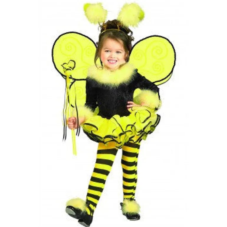 Girls Bumble Bee Costume