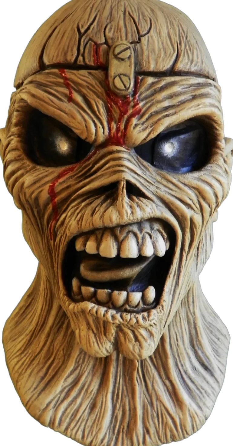 Iron Maiden Piece of Mind Eddie the Head Costume Mask
