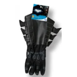 Kids Black Batman Gloves