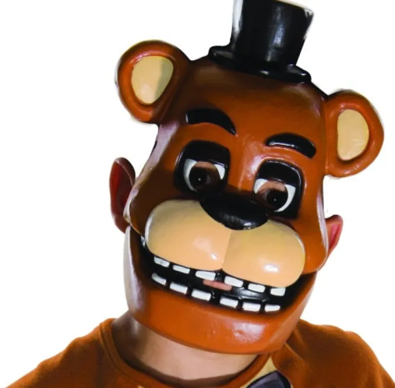 Kids Five Nights at Freddy's Freddy Fazbear Costume Half Mask