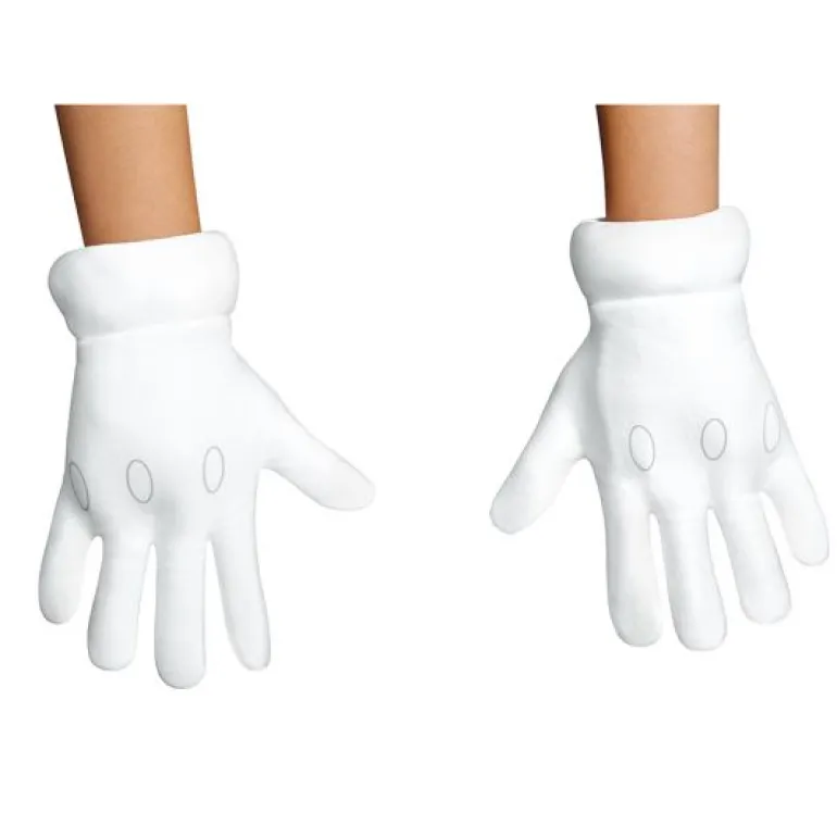 Kids Nintendo Super Mario Brothers Costume Gloves