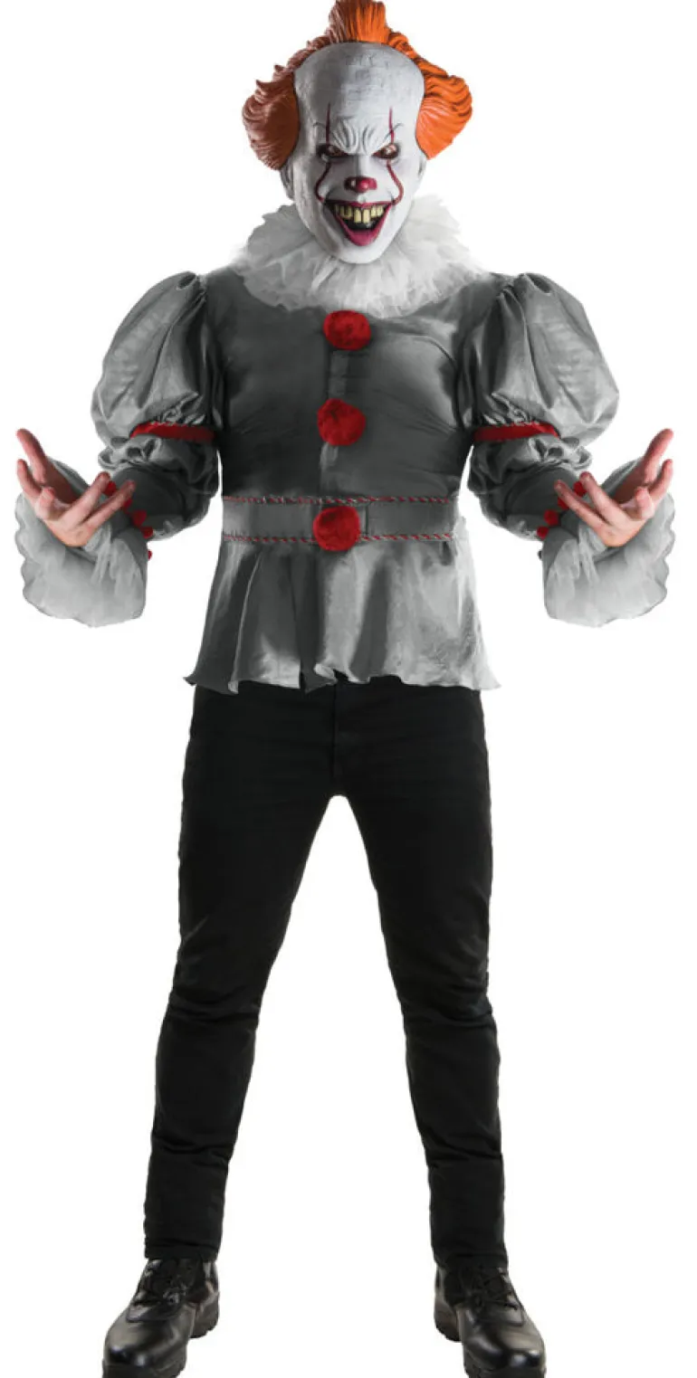 Mens Deluxe Pennywise Costume