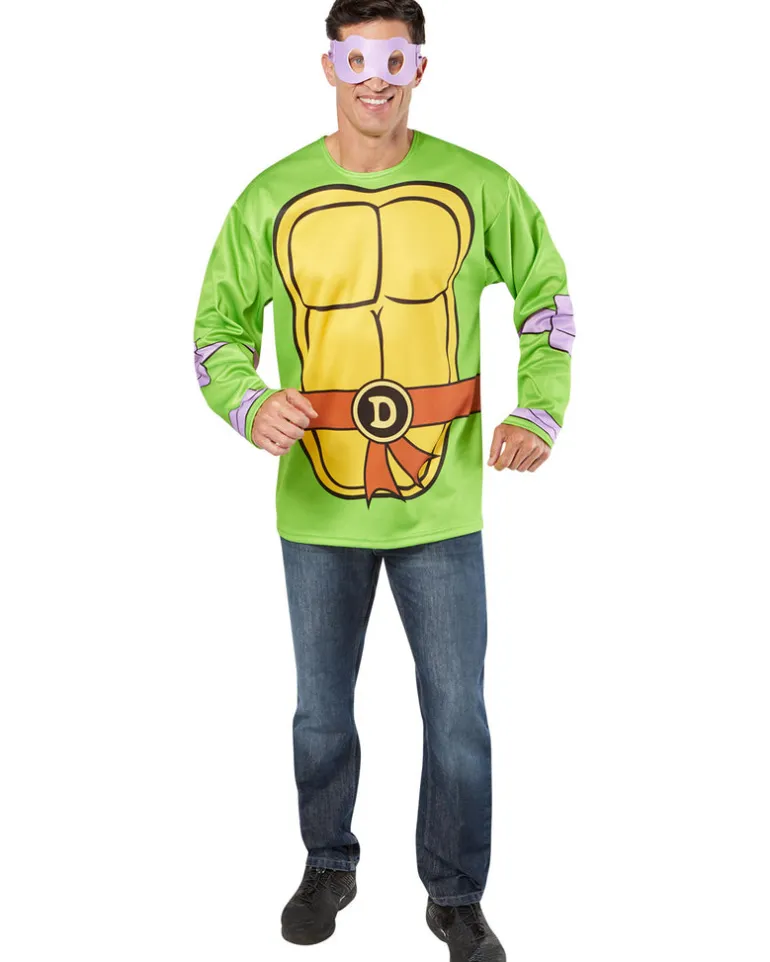 Mens Teenage Mutant Ninja Turtles Donatello Costume Top