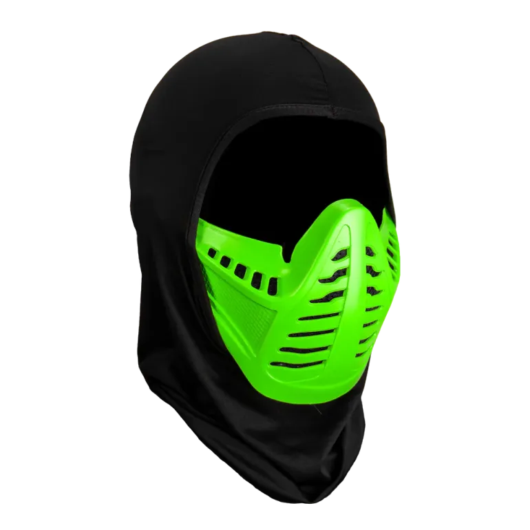 Mortal Kombat Reptile Injection Costume Mask