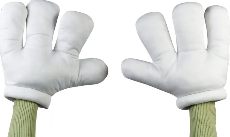 Oversized Cartoon Hands Costume Gloves