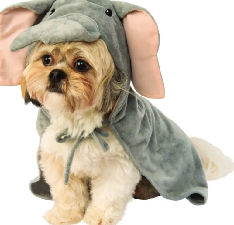 Pets Elephant Costume Cape