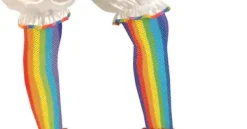 Rainbow Fishnet Stockings