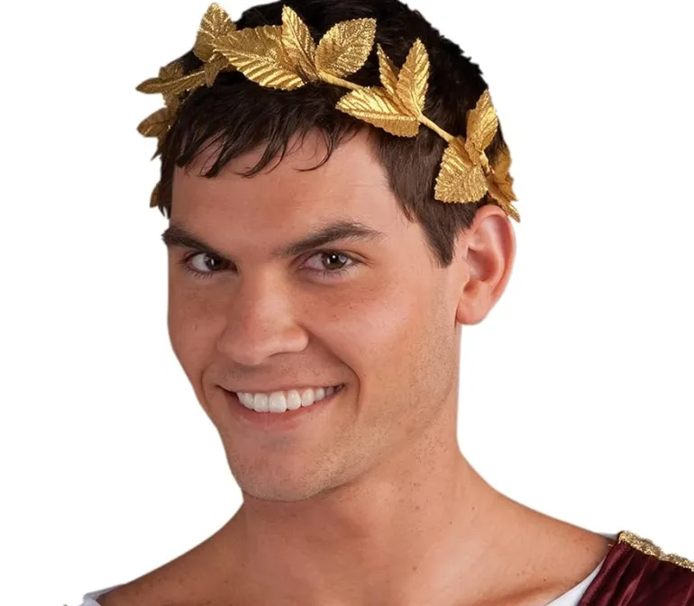 Roman or Greek Leaf Wreath Crown Costume Accessory