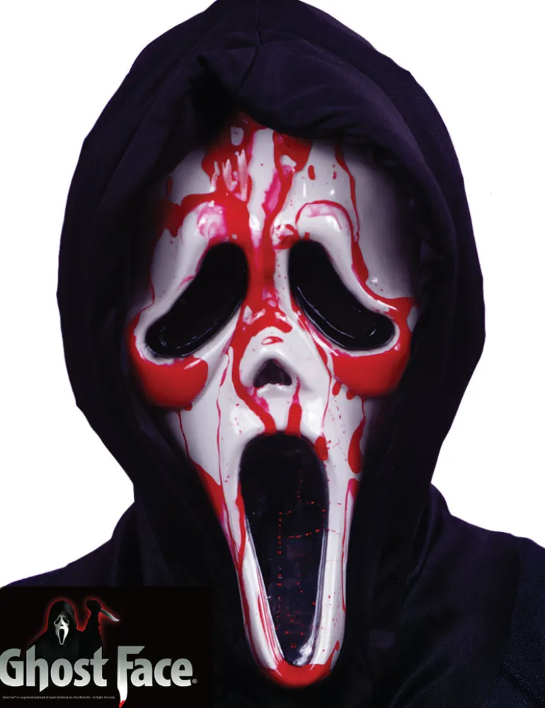 Scream Bleeding Ghost Face Costume Mask