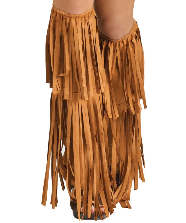 60s Hippie Fringe Boot Covers
