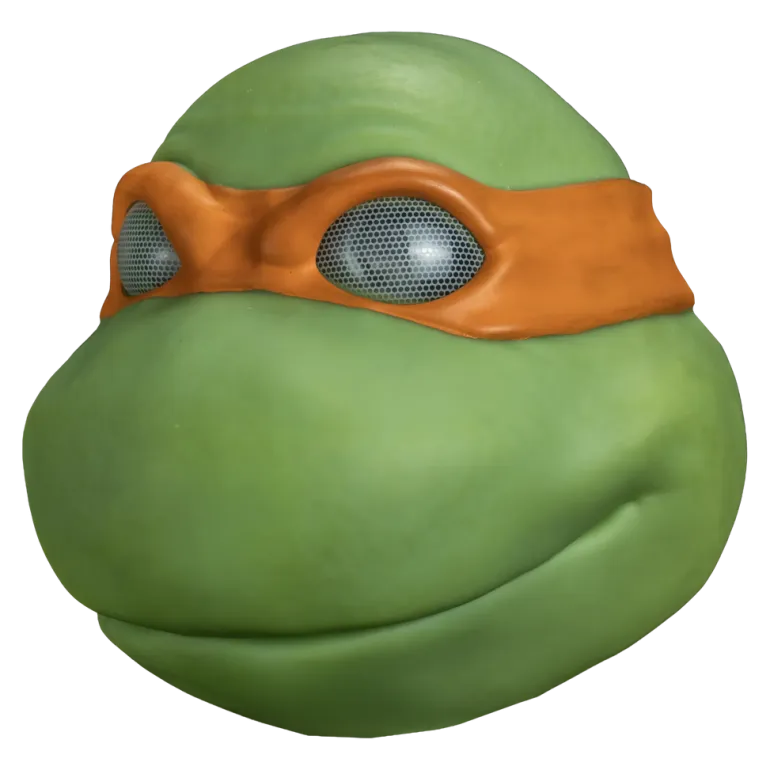 Teenage Mutant Ninja Turtles Michelangelo Vinyl Costume Mask
