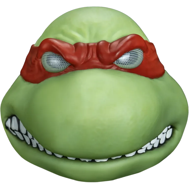Teenage Mutant Ninja Turtles Raphael Vinyl Costume Mask