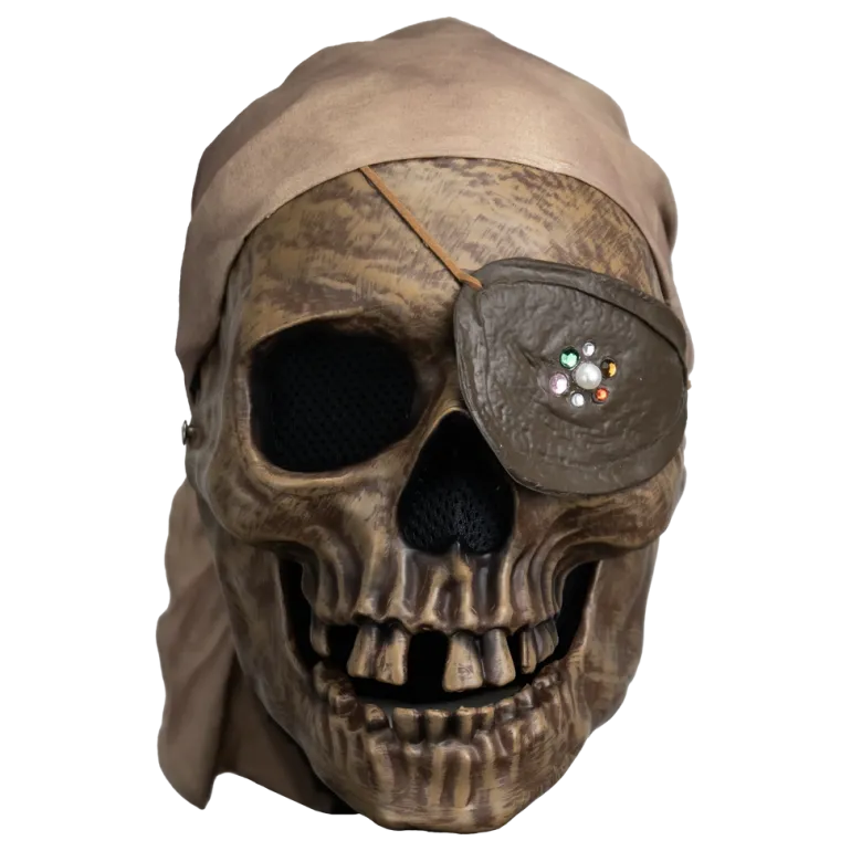 The Goonies One Eyed Willie Deluxe Injection Costume Mask