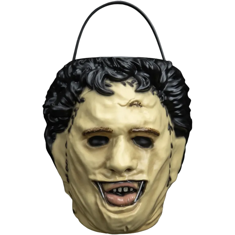 The Texas Chainsaw Massacre Leatherface Candy Trick or Treat Pail Bucket