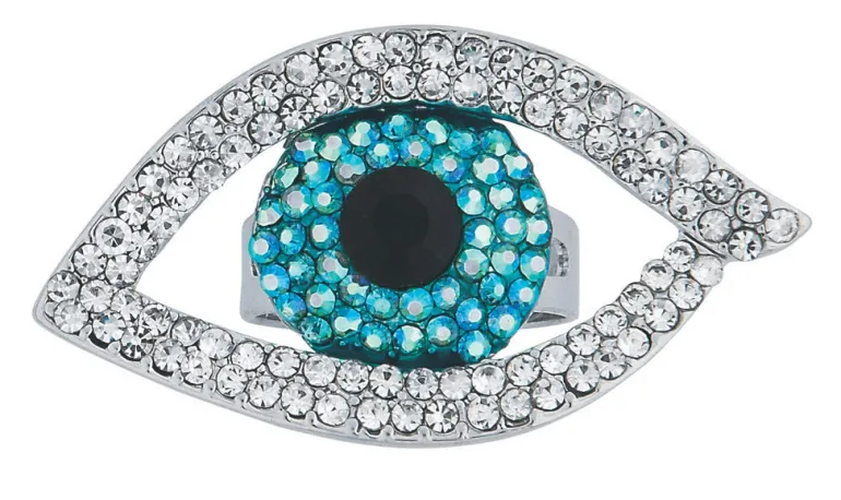 Wicked Gems Eye Ring Costume Jewelry Accessory