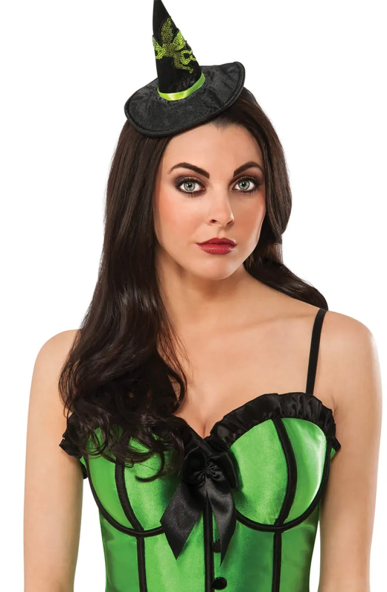 Wizard of Oz Wicked Witch the West Mini Hat Headband Costume Accessory
