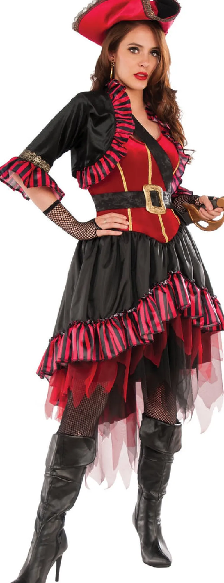 Womens Lady Buccaneer Pirate Costume
