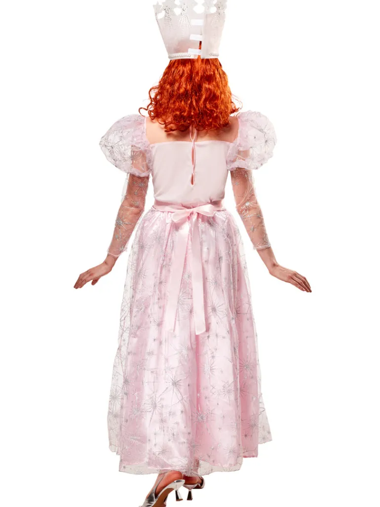 Womens Wizard of Oz Glinda the Good Witch Dress and Tiara Costume